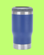 Copo Térmico Termolong Azul 420ml – Isolamento térmico para manter bebidas geladas por até 6 horas.