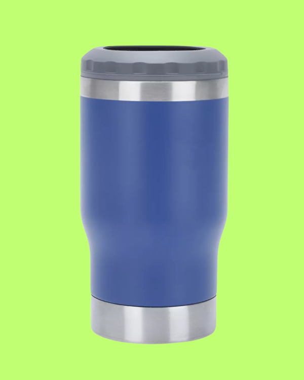 Copo Térmico Termolong Azul 420ml – Isolamento térmico para manter bebidas geladas por até 6 horas.
