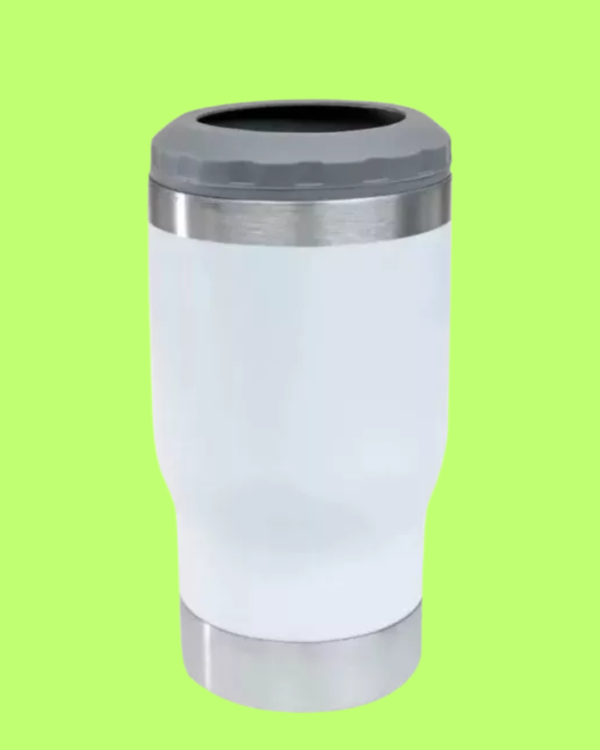 Copo Térmico Termolong Branco 420ml – Aço inox e isolamento térmico para bebidas geladas