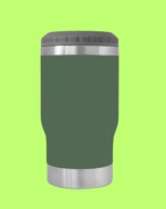 Copo Térmico Termolong Verde 420ml – Aço inox e isolamento térmico para bebidas geladas
