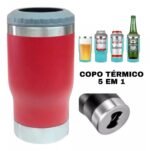 Copo Térmico Termolong Vermelho 420ml – Manutenção de temperatura por até 6 horas