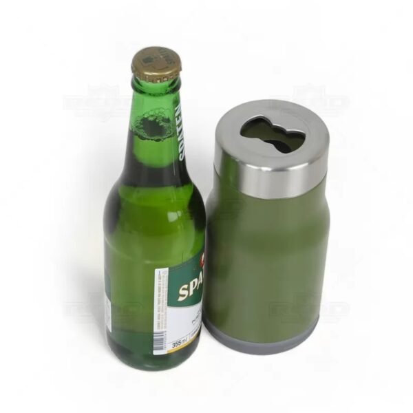 Copo Térmico Termolong Verde 420ml – Aço inox e isolamento térmico para bebidas geladas