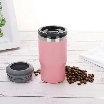 Copo Térmico Termolong Rosa 420ml – Mantém bebidas geladas por até 6 horas, com isolamento térmico de parede dupla
