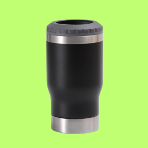 "Copo Térmico Termolong Preto 420ml – Tecnologia de isolamento térmico de 6 horas para bebidas geladas.