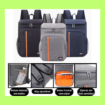 Mochila térmica Termobag com capacidade de 18 litros, ideal para manter alimentos e bebidas na temperatura ideal durante o transporte.