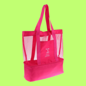 Bolsa térmica Termobeach disponível nas cores azul, azul claro, rosa, verde e preta, ideal para atividades ao ar livre e eventos sociais.